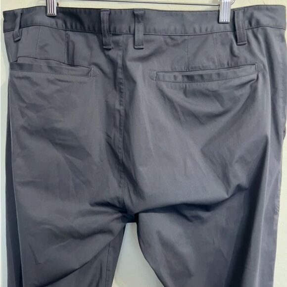 Rhone Commuter Pants Slacks Mens Size 36 Gray Polyester Stretch Work Office Trip - Picture 5 of 8